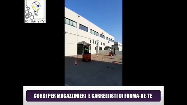 Corsi per magazzinieri e carrellisti Forma-re-te смотреть онлайн