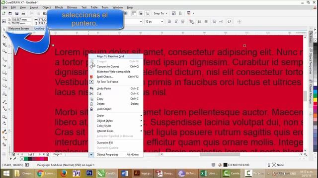 Overprint En Corel-Draw