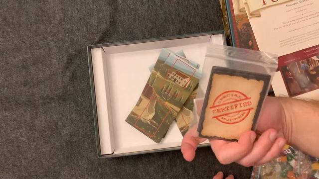Viticulture Essential Edition - Tuscany Expansion Unboxing - 4k смотреть онлайн