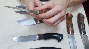 Рабочие ножи от Мастерской Семина из отличной стали! PGK | VG10 | М390 | Х12МФ