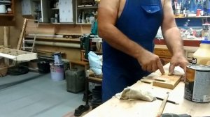 Приклеиваем стеклотекстолит к дереву