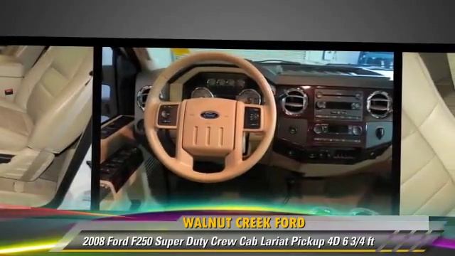 2008 Ford F250 Super Duty Crew Cab Lariat 6 3/4 ft смотреть онлайн