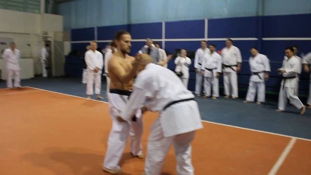 Seminar Sensei Shinjo Kiyohide 9 dan Uechi ryu karate / Okinawa Fest 2018 / November 18, 2018 Mosco смотреть онлайн