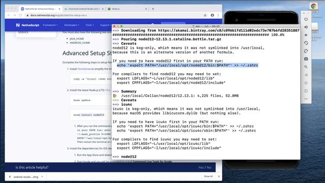 Smooth NativeScript Environment Setup on Mac смотреть онлайн