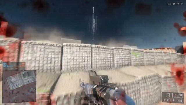 Как я тащил в Battlefield 4, с AN-94 и SCAR-H. смотреть онлайн