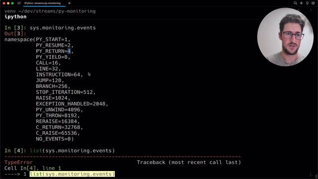 Python 3.12 Native Monitoring смотреть онлайн