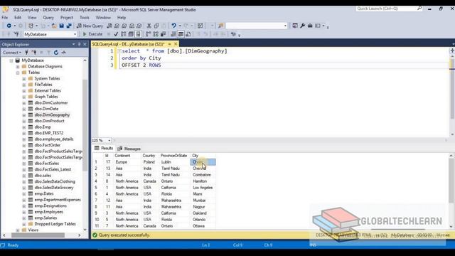 SQL Limit Result Set with Top, Offset, Fetch First and Next смотреть онлайн