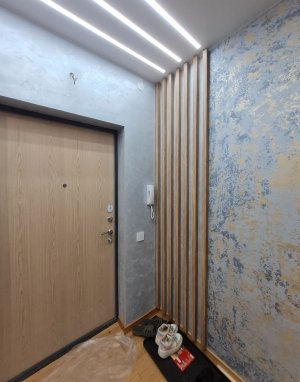 Декоративная штукатурка для акцентной стены_Дизайн.