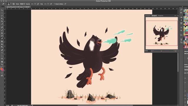 A Quiver of Crows | Illustration Process смотреть онлайн