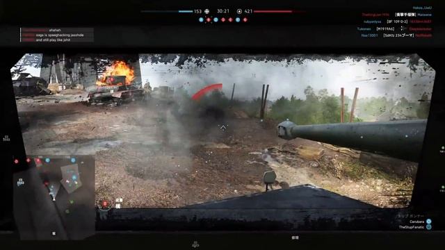 [BF5]対戦車地雷のプロが戦車に乗った結果がヤバすぎた…w【観戦モード】