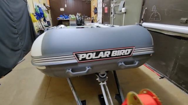 Обзор лодки для заказа тента Polar Bird модель PB-360M New Merlin (Кречет) пол-стеклокомпозит смотреть онлайн