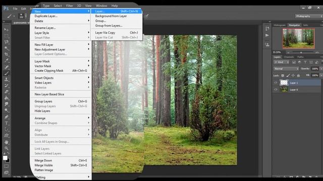 How to add mist or fog to an image in photoshop смотреть онлайн