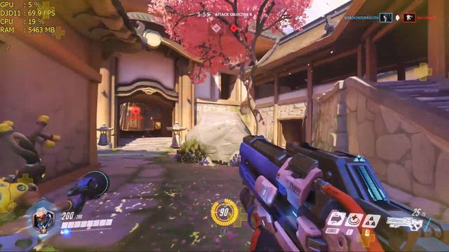 Overwatch - 1080p EPIC preset - Ryzen7 1700 + Radeon RX470 4GB смотреть онлайн
