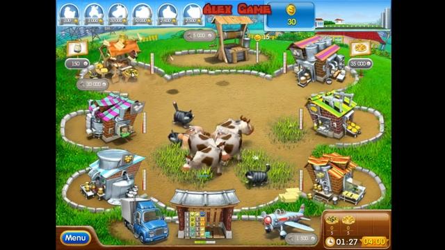 Farm Frenzy Pizza Party only GOLD Pizza Road 1 (level 87) Веселая ферма Печем пиццу Пиццерийная 1 смотреть онлайн