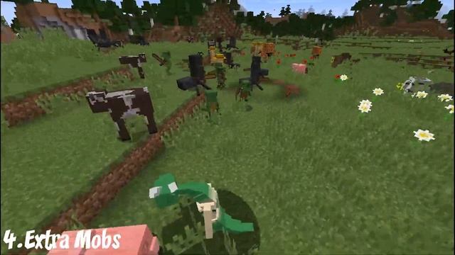 Топ 10 модов для выживания в майнкрафт | Топ 10 самых крутых модов для выживания смотреть онлайн