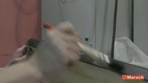 Покраска лестничной ступени масло-воском Osmo - Урок №1