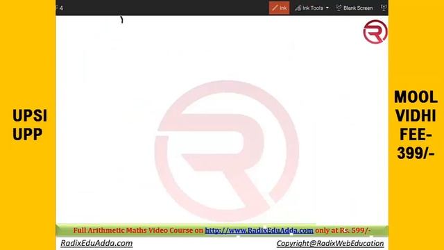 मूल विधि PART-3 |  आसान भाषा में समझे  | UPSI |  Radix Web Education