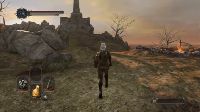 Dark Souls II - Majula: Estus Flask Shard Located Near Well, Upgrade at The Emerald Herald PS3 смотреть онлайн