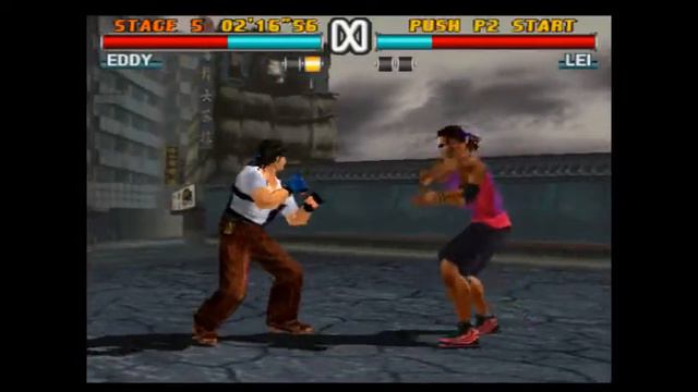 Tekken 3 ePSXe Gameplay Arcade Mode (Play As Eddy) смотреть онлайн