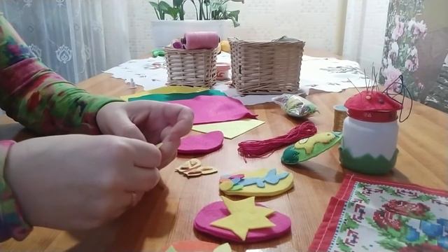 Мастер-класс готовимся к Пасхе .Украшение к столу на Пасху ! смотреть онлайн