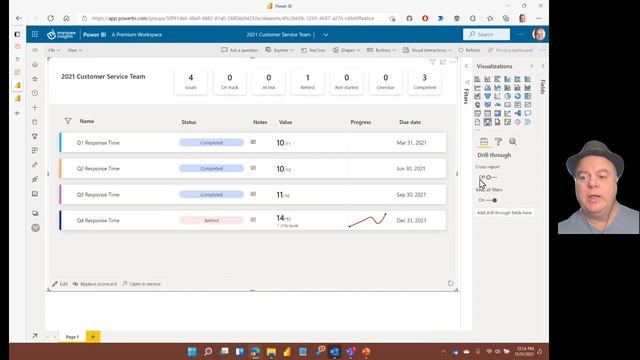 Power BI Goals Updates First Look 20211111 смотреть онлайн