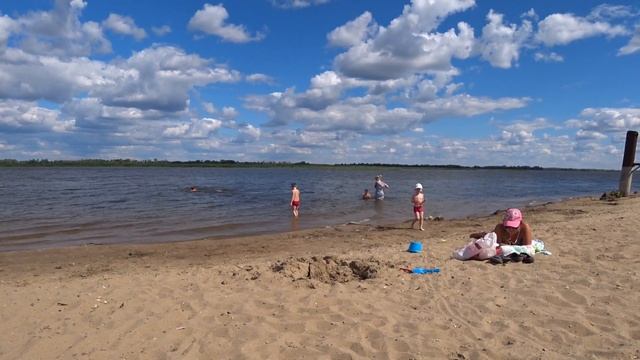 Отдых на Волге 2020 | Мини путешествие с детьми | Бесплатный пляж смотреть онлайн