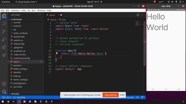Kursus Online React Native Batch 3 Pertemuan 5 смотреть онлайн