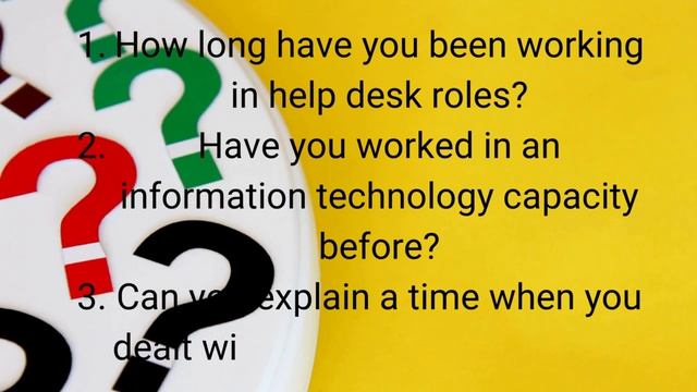 30 Help Desk Interview Questions смотреть онлайн