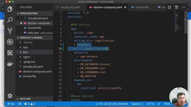 Deploy automatizado de um Microserviço em Laravel (pt 2) смотреть онлайн