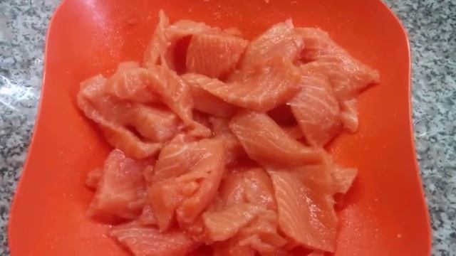 Маринование красной рыбы по Дюкану/ Pickling red fish смотреть онлайн