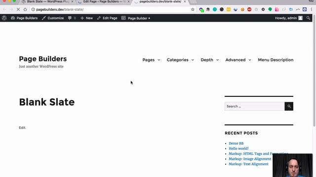 How to use the WordPress Blank Slate plugin смотреть онлайн