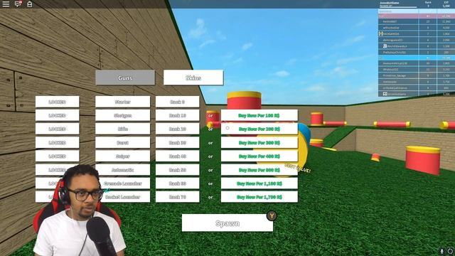EXTREME PAINTBALL IN ROBLOX смотреть онлайн