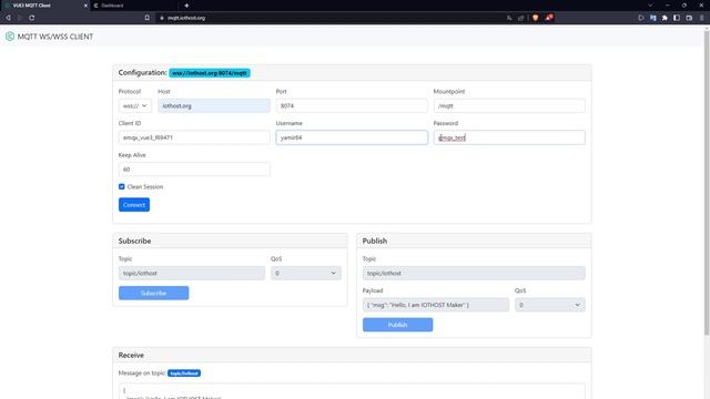 EMQX - Bróker MQTT, Crear un cliente MQTT con VUE 3 Introducción смотреть онлайн