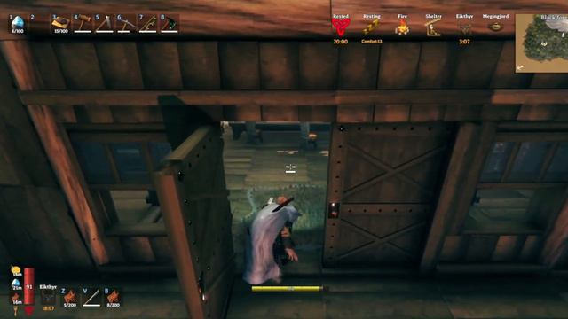 VALHEIM - Using Top of Elder Boss Temple for a Base смотреть онлайн