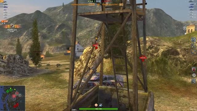 Противники в Панике! Девушка ЛТвод которую НЕ МОГУТ ОСТАНОВИТЬ! Sheridan Tanks blitz смотреть онлайн