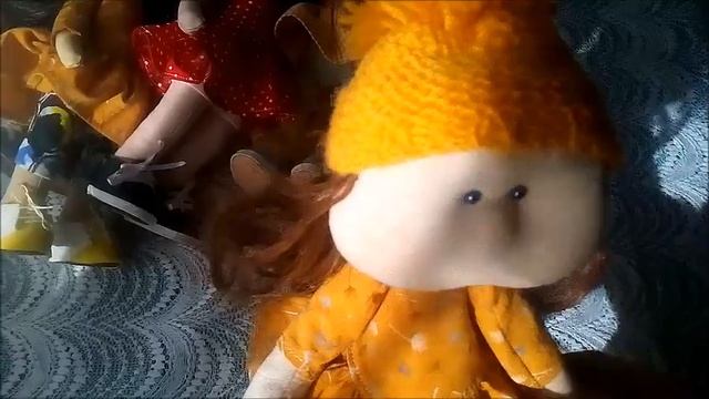 Мои куклы,ручная работа. Куклы по МК Елены Кошелевой. (2 часть.) смотреть онлайн