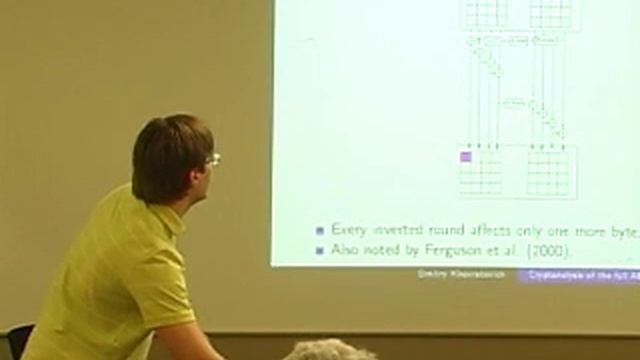 First cryptanalysis of the full AES смотреть онлайн