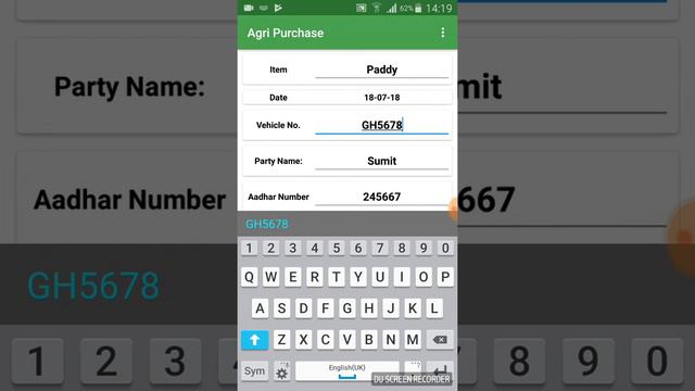 Agri Purchase App Demo смотреть онлайн