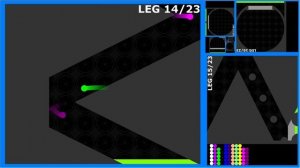 Fractal Spiral - Team Elimination Marble Race in Algodoo (Dizziness Warning at the End)