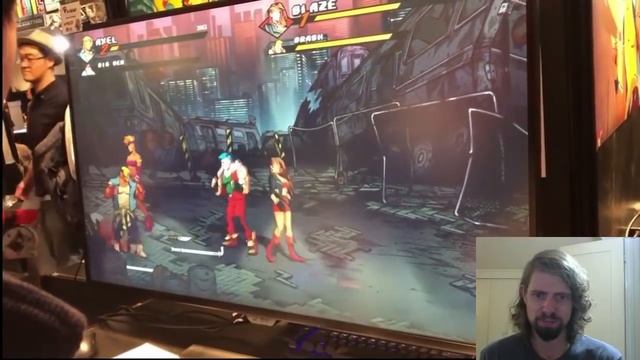 Streets of Rage 4 Bitsummit Demo Play Review смотреть онлайн