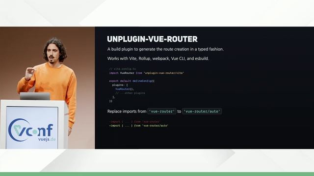 Eduardo San Martin Morote: Stop writing your own routes – vuejs.de Conf 2022 смотреть онлайн
