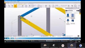 ПN Tekla structures. Урок 14  Плоскость отсечения