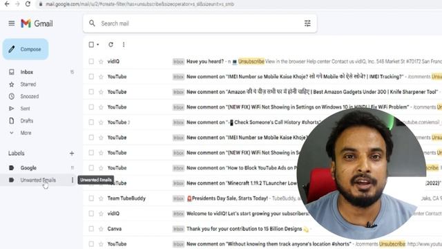 How to unsubscribe all Unwanted emails in Gmail | Mass Delete Emails in Gmail (2 Methods) смотреть онлайн