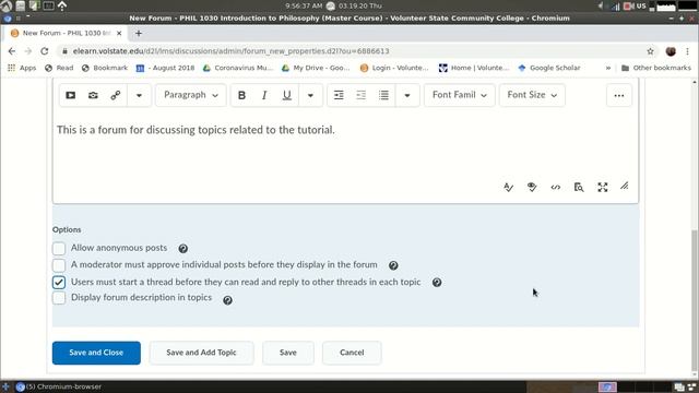 eLearn Discussions - Forums And Topics смотреть онлайн