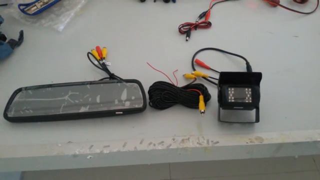 4.3" car rear view mirror monitor смотреть онлайн