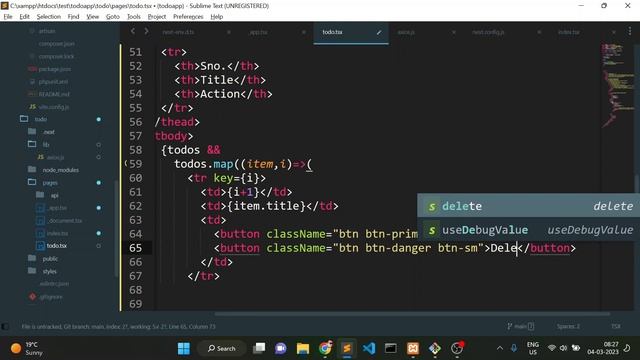 Laravel NextJs CRUD Full Tutorial | Laravel NextJs Full Tutorial | Laravel NextJs | HINDI