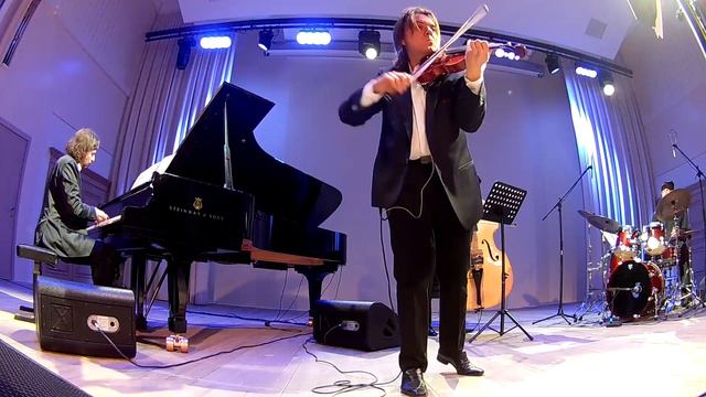 A.Vivaldi "Winter" contemporary jazz, fusion fantasy. "Moscow Violinjazz" Quartet смотреть онлайн