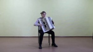 Калачева Мария (аккордеон)Ю.Гаврилов «Белка в колесе»