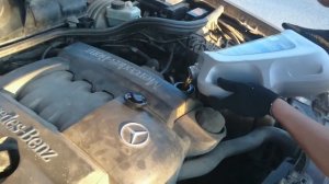 мерседес w210 Рестайлинг проверка масла