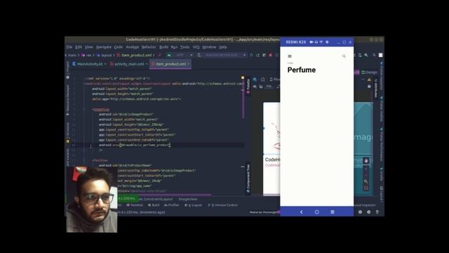 Product List Ui Design | Recycler View | Material Card View | Mobile app design tutorial | Part 3 смотреть онлайн